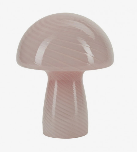 mushroom lampe rosa